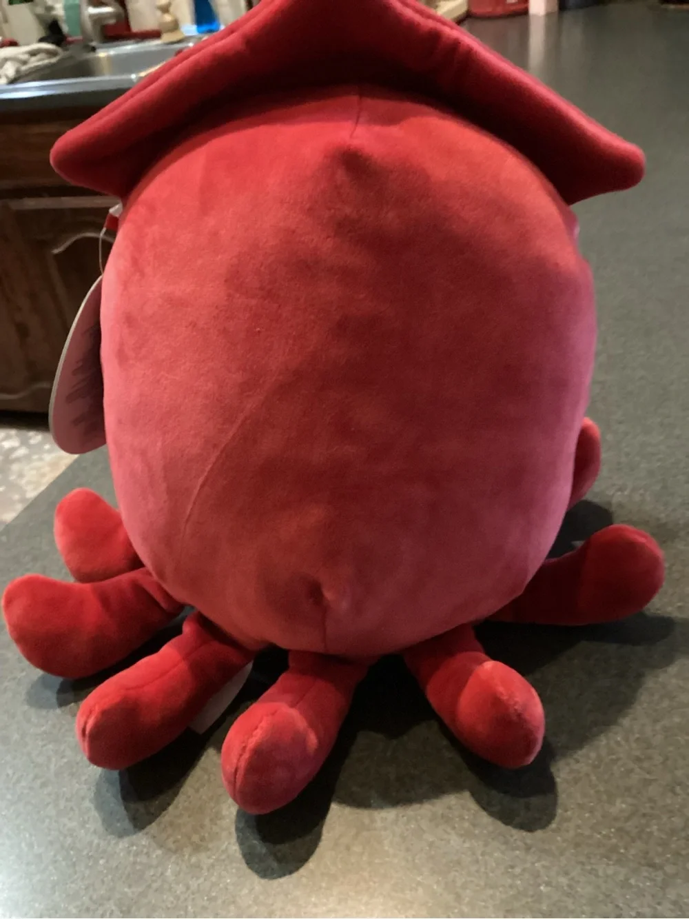 Squishmallows Red & Pink Plush Octopus